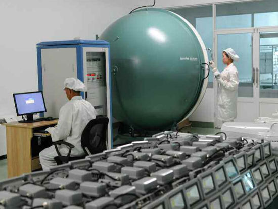 朝鲜开发LED灯新能源产品 实现产销一体化(图)